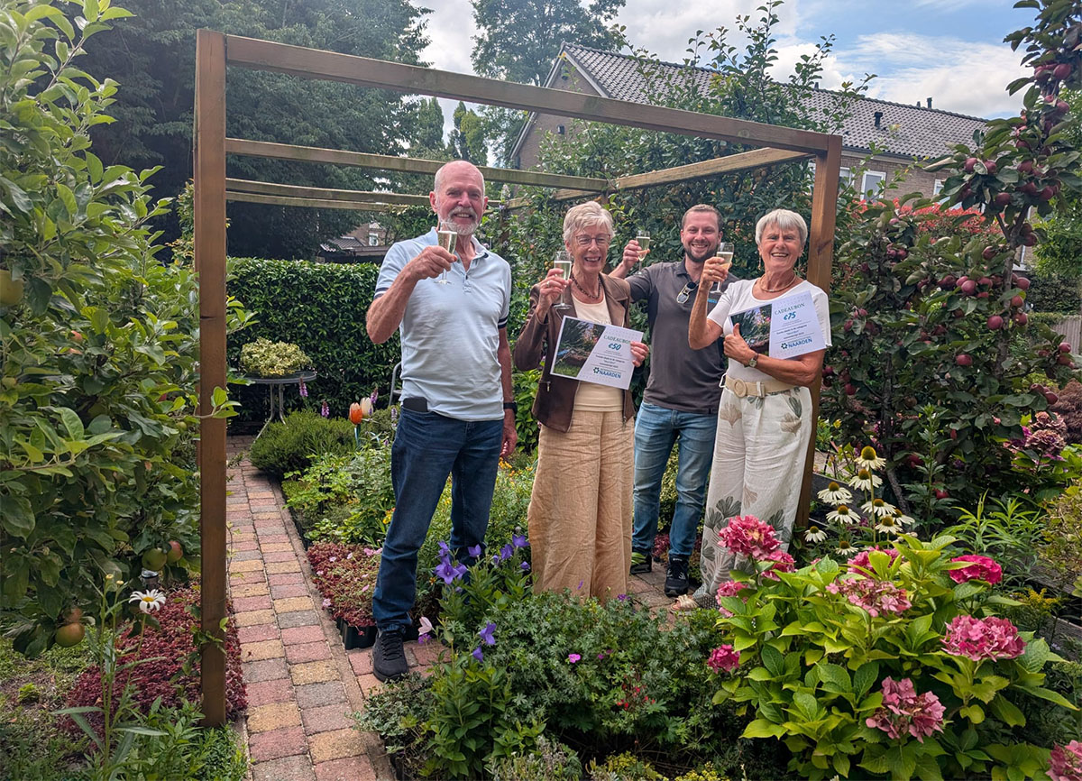 Winnende buren uit de Prinses Beatrixhof